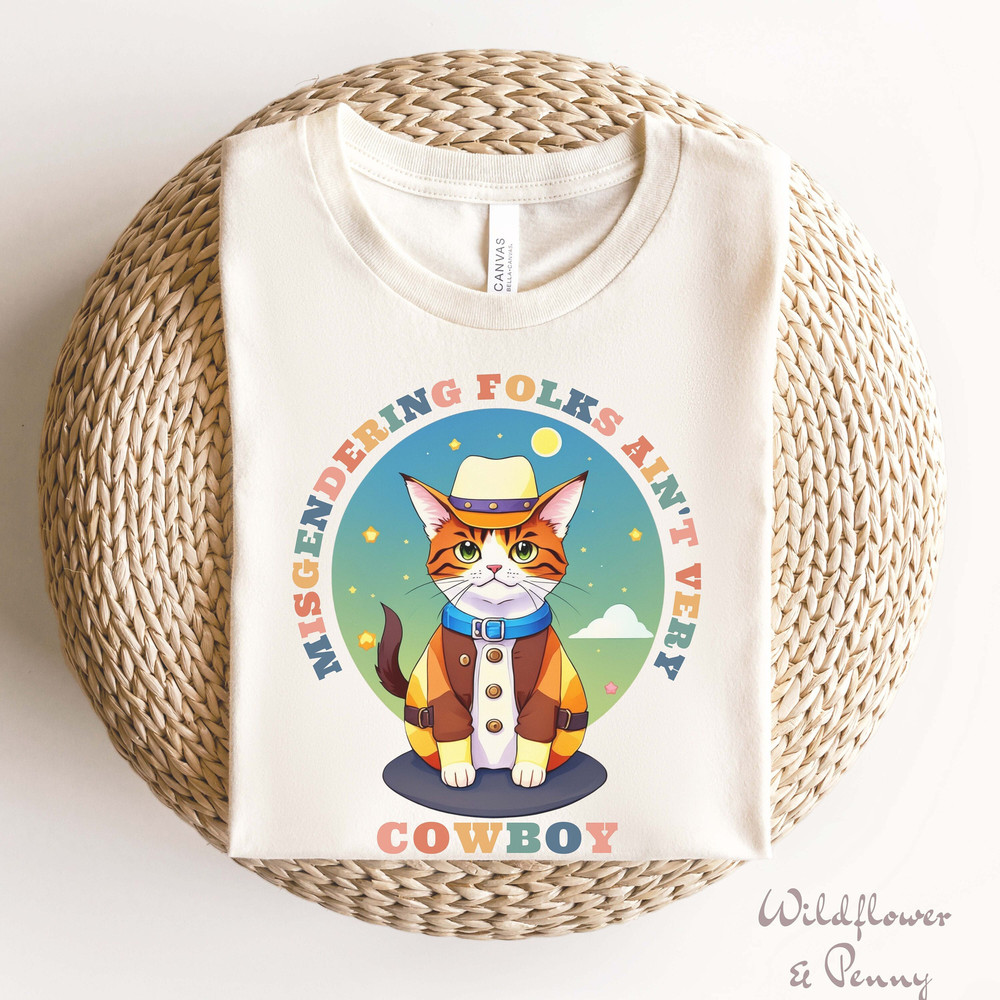 respect other peoples pronouns shirt, misgendering aint cowboy shirt, funny pride shirt, lgbtq shirt, gay ally shirt, queer tshirt,nonbinary - 1.jpg