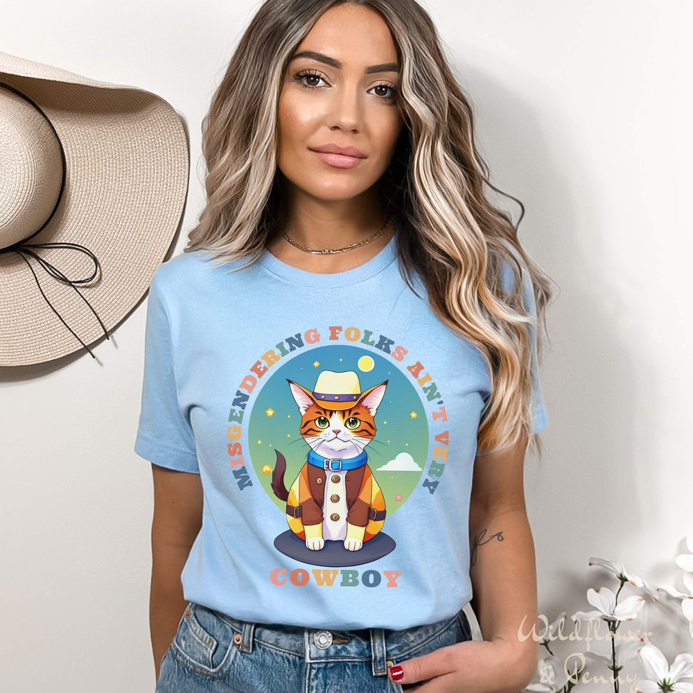 respect other peoples pronouns shirt, misgendering aint cowboy shirt, funny pride shirt, lgbtq shirt, gay ally shirt, queer tshirt,nonbinary - 4.jpg