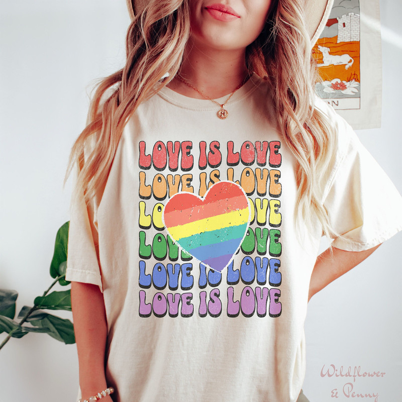 retro pride comfort colors shirt, lgbt shirt, pride month shirt, rainbow heart shirt, trendy pride, ally tshirt, lgbtqia pride,rainbow pride - 1.jpg