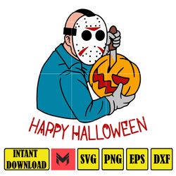 halloween svg, horror svg, horror characters svg file for cricut digital instant download (50)