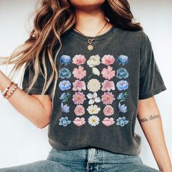 trans pride wildflower shirt, trans flag shirt,subtle pride trans tshirt,trans woman trans man, transgender shirt,floral