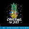 Christmas In July Pineapple Christmas Tree Lights Sunglasses Tank Top copy.jpg