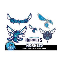 11 file hornets svg bundle
