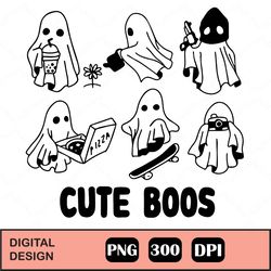 Cute Boos Sublimation,Halloween Png, Sublimation Design Download, Png