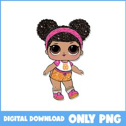 hoops mvp glitter lol doll png, hoops mvp png, queen png, lol doll png, lol surprise png, lol surprise doll png