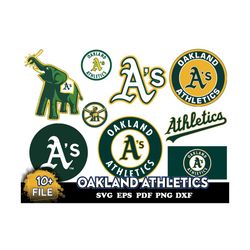 10 file oakland athletics svg bundle