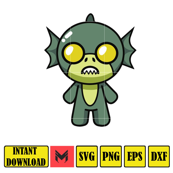 Dxf Cartoon Characters Horror Characters SVG, Cartoon Horror png, svg, eps, dxf fil | Inspire ...