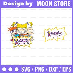 Rugrats Logo SVG, png, dxf, Cricut, Silhouette Cut File, Instant Download