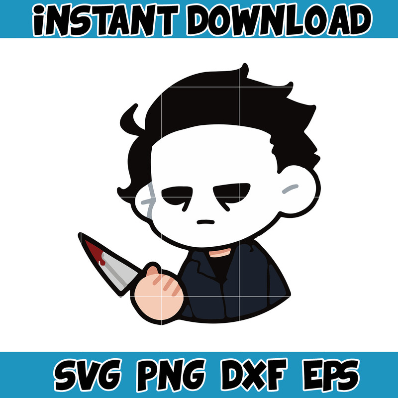 Horror Characters SVG, Cartoon Horror png, svg, eps, dxf files, Digital Instant Download (1).jpg