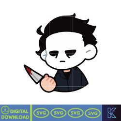 horror characters svg, cartoon horror png, svg, eps, dxf files, digital instant download (1)