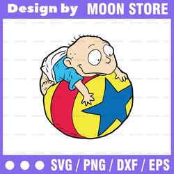 Tommy Pickles Rugrats SVG, png,eps, dxf, Cricut, Silhouette Cut File, Instant Download