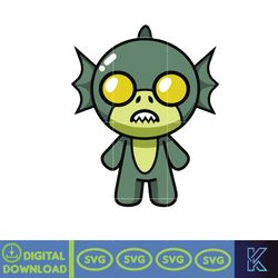 horror characters svg, cartoon horror png, svg, eps, dxf files, digital instant download (15)