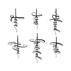 jesus blessed love hope grateful faith cross svg, belief svg, jesus svg, blessed svg, love svg, grateful svg, faith svg,