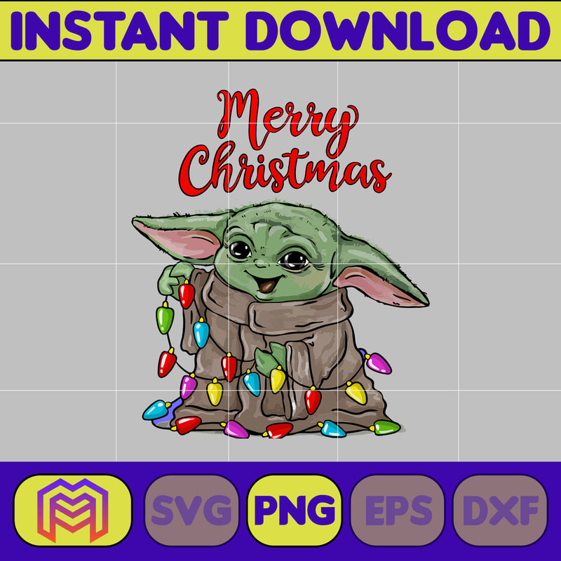 Baby Yoda Christmas Png, Baby Yoda Png, Baby Yoda Sublimation, Christmas Baby Yoda PNG, High Quality PNG, Instant Download (10).jpg