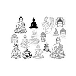 buddhism bundle svg, belief svg, blessed svg, love svg, grateful svg, faith svg, religion svg, individual opinion svg, p