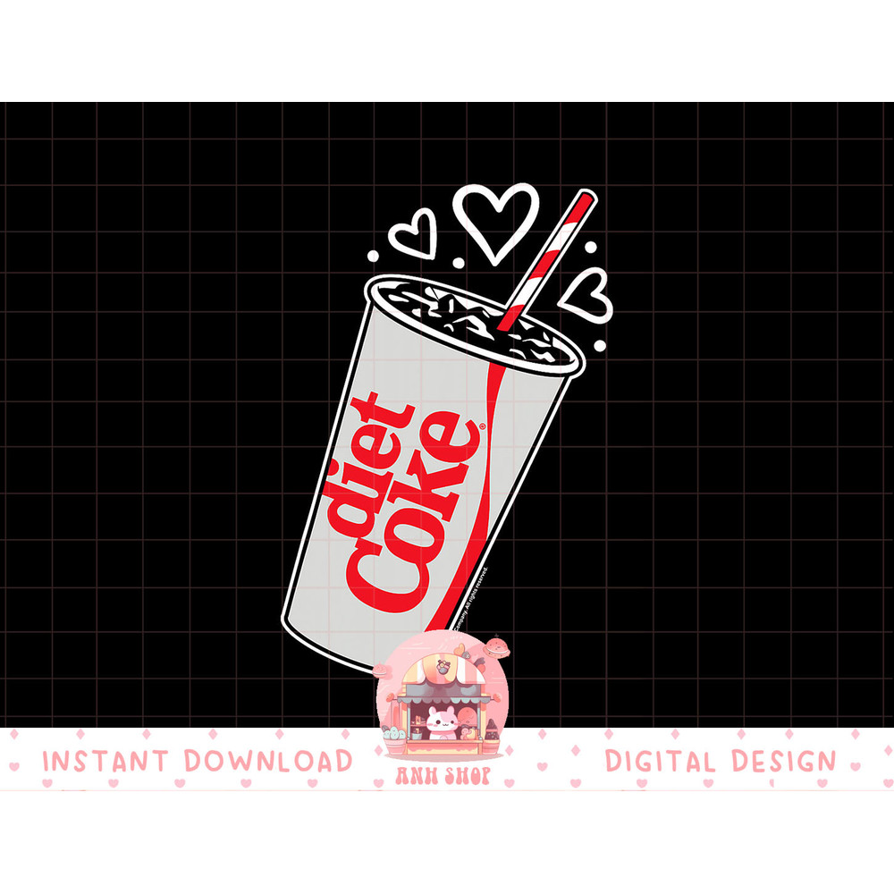 Coca-Cola - Diet Coke Heart Bubbles png, sublimation copy.jpg