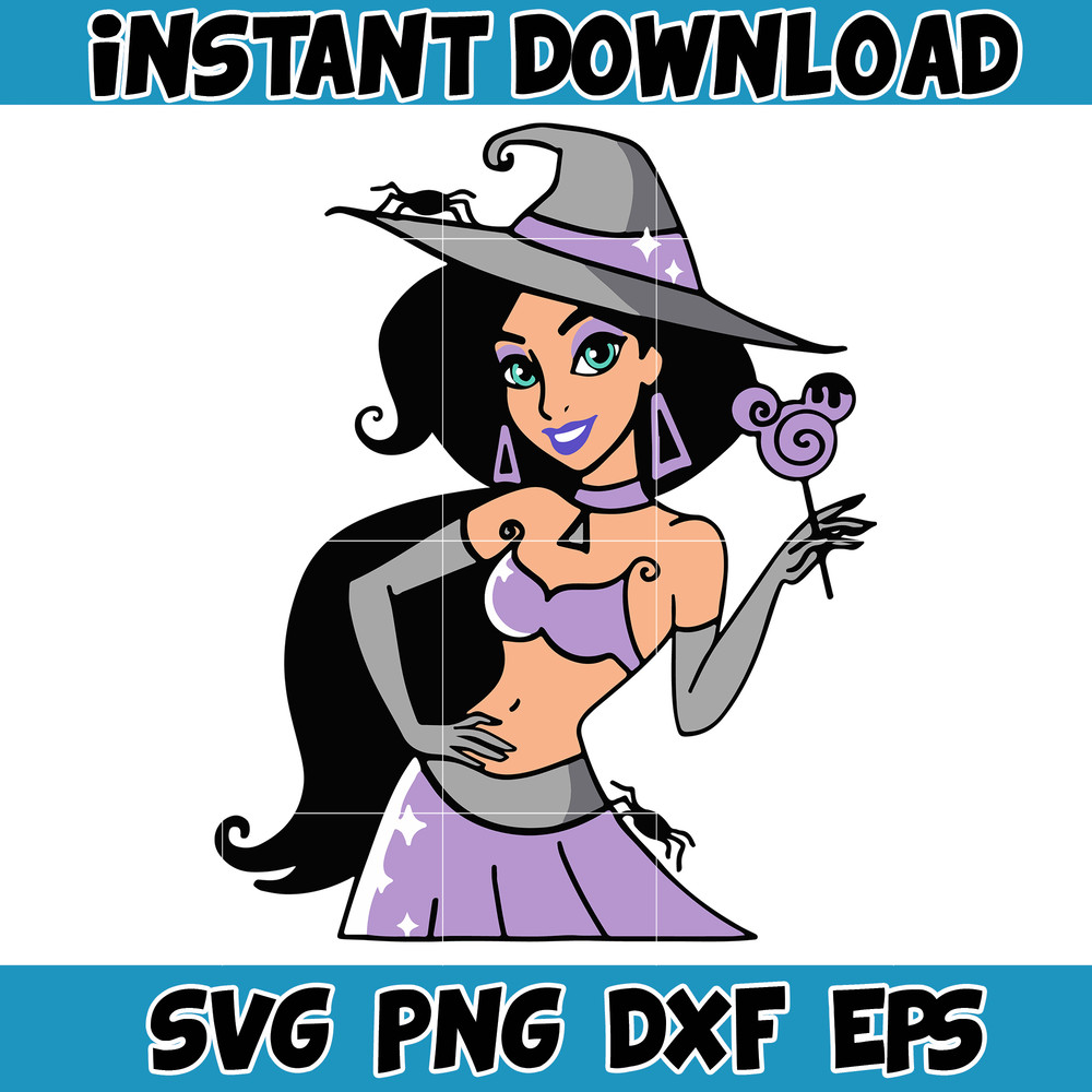 Disney Halloween Princesses Svg, Horror Disney Characters Svg, Digital Instant Download (1).jpg