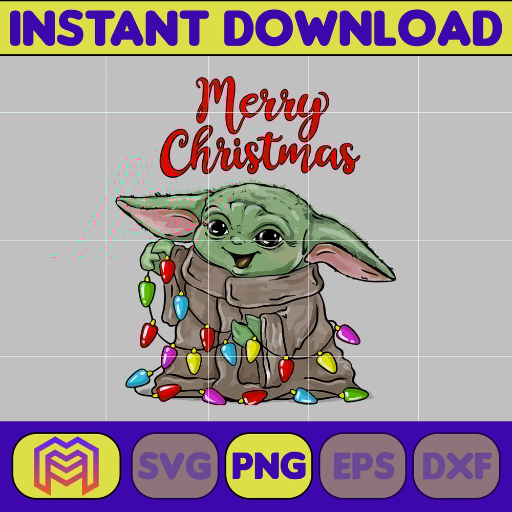 Baby Yoda Christmas Png, Baby Yoda Png, Baby Yoda Sublimation, Christmas Baby Yoda PNG, High Quality PNG, Instant Download (26).jpg