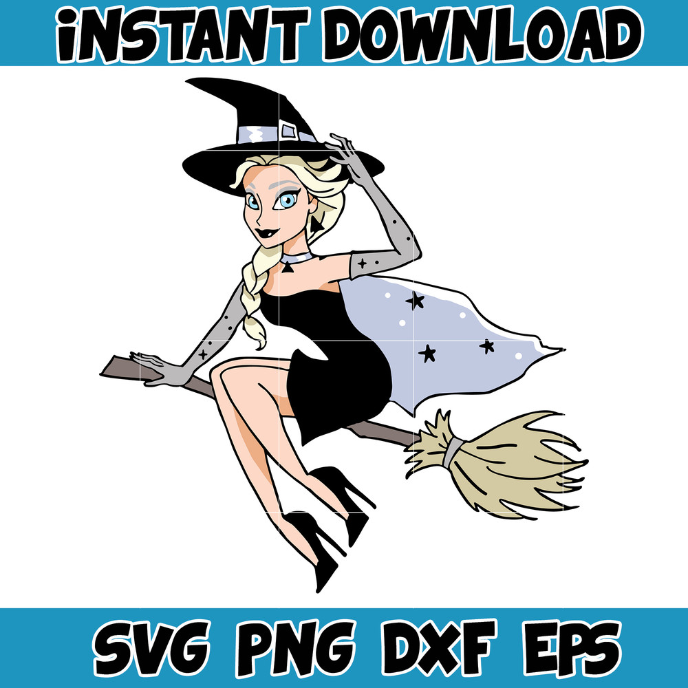 Disney Halloween Princesses Svg, Horror Disney Characters Svg, Digital Instant Download (4).jpg