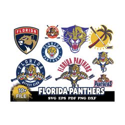 10 file florida panthers svg bundle