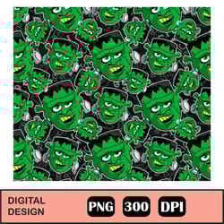 halloween frankenstein seamless tumbler, halloween frankenstein seamless tumbler wrap sublimation design, 20oz skinny tu