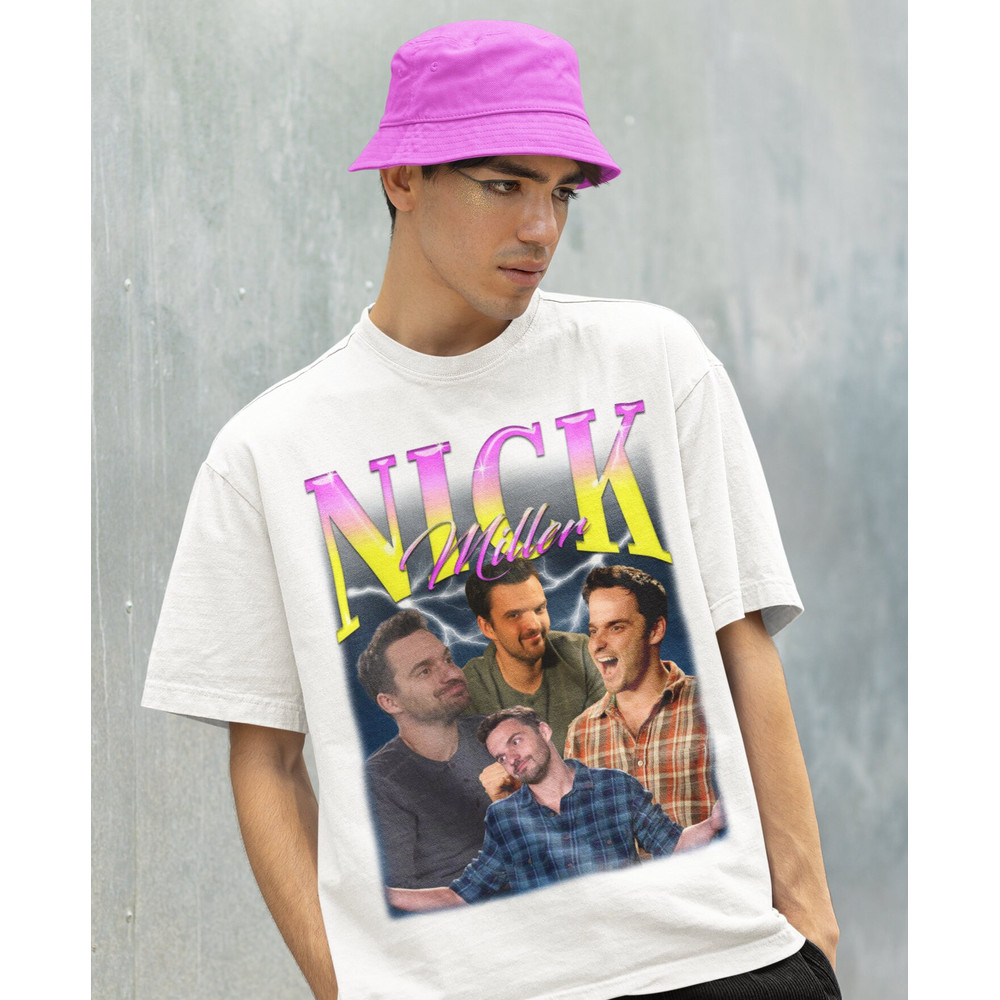 Nick Miller Shirt -Nick Miller Homage Vintage Tshirt,Nick Miller Retro Shirt,Nick Miller Retro Sweatshirt,Nick Miller Tee Shirt,New Girl - 2.jpg