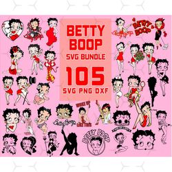 105 files betty boop svg bundle, cartoon svg, betty boop svg, betty svg, boop betty svg, betty boop bundle, betty boop c