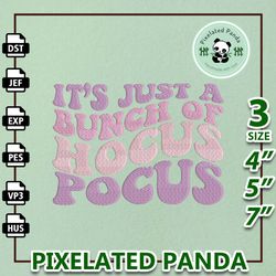 it's just a bunch of hocus pocus horror halloween , characters movie halloween embroidery design, sanderson sisters file