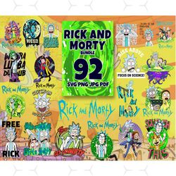 92 files rick and morty bundle svg, trending svg, rick and morty, rick and morty bundle, rick svg, morty svg, free rick,