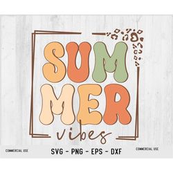 Retro Summer Svg Png, Groovy Summer Vibes Svg Png, Summer Svg/Png, Beach Svg/Png, Groovy Svg, Smiley face Svg, Trendy Sv