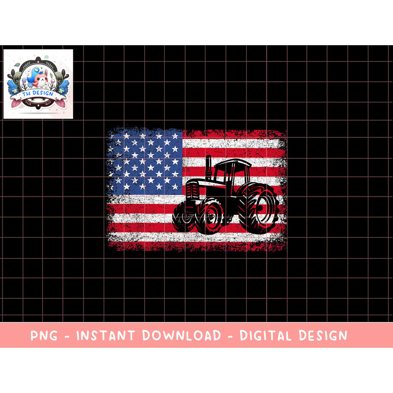 Farm Tractors USA Flag Patriotic Farming Gift Men Women Boys png, sublimation copy.jpg