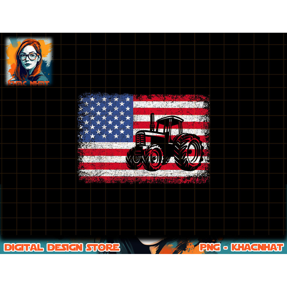 Farm Tractors USA Flag Patriotic Farming Gift Men Women Boys png, sublimation copy.jpg