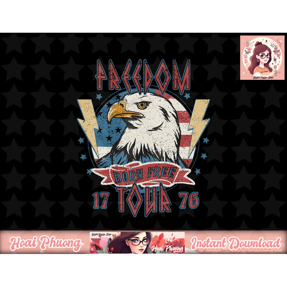 Freedom Tour 1776 Eagle USA Flag 4th Of July png, sublimation copy.jpg