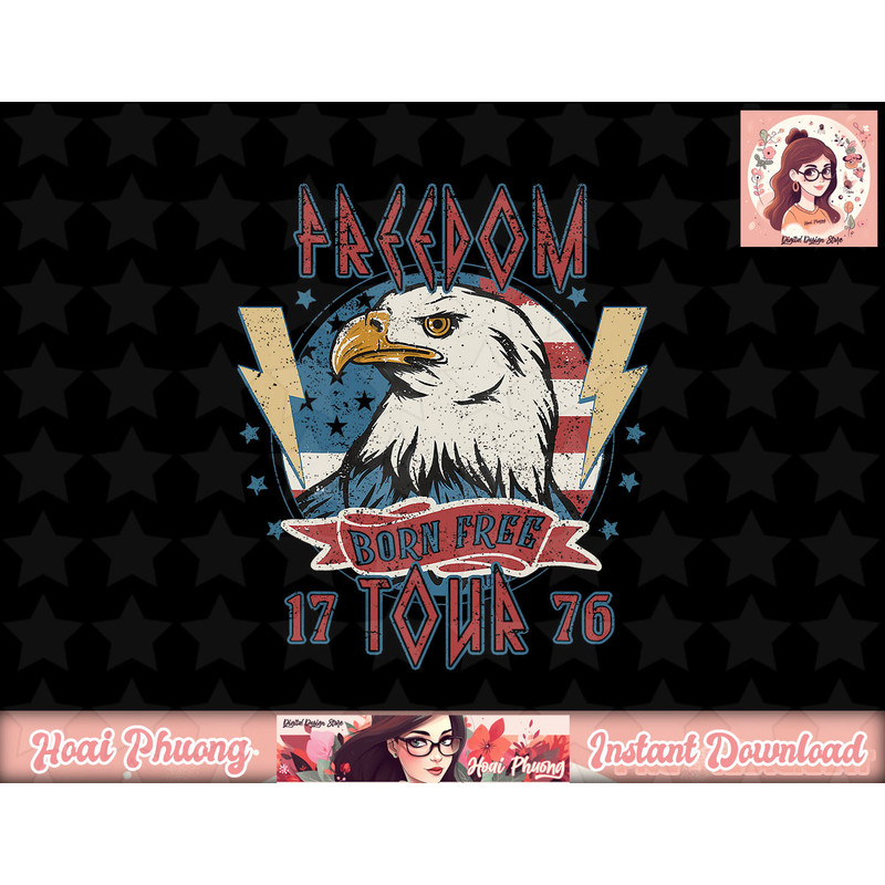 Freedom Tour 1776 Eagle USA Flag 4th Of July png, sublimation copy.jpg