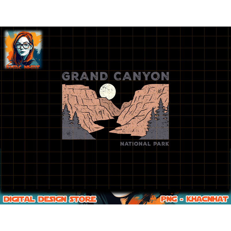 Hiked Grand Canyon National Park Arizona Vintage Womens Men png, sublimation copy.jpg