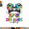Kids 2nd Grade Vibes Messy Bun Girl - Second Grade Back To School png, sublimation copy.jpg