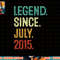 Kids 8 Years Old Legend Since July 2015 8th Birthday png, sublimation copy.jpg