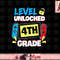 Level 4th Grade Unlocked Back To School First Day Kids png, sublimation copy.jpg