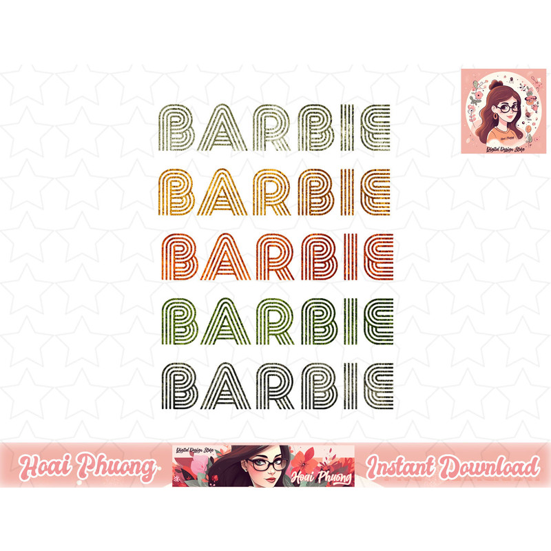 Love Heart Barbie Tee GrungeVintage Style Black Barbie png, sublimation copy.jpg