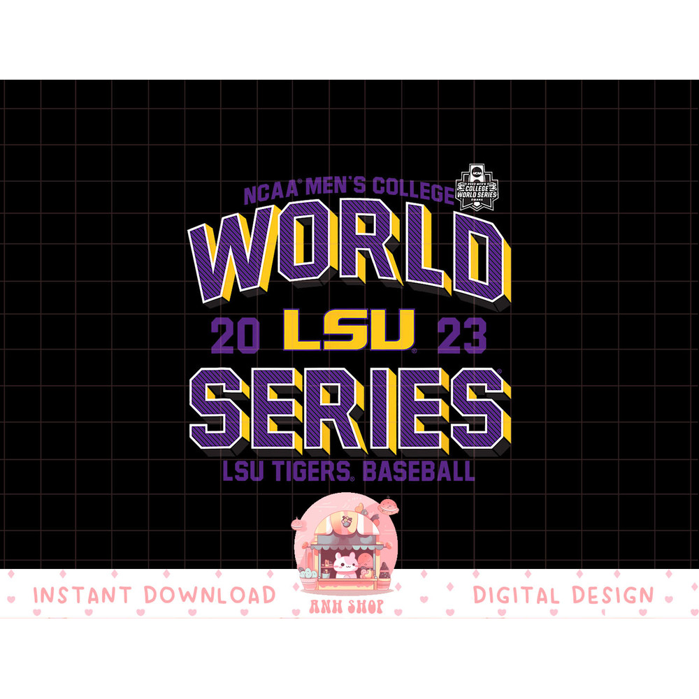 LSU Tigers College World Series 2023 Baseball Bold png, sublimation copy.jpg
