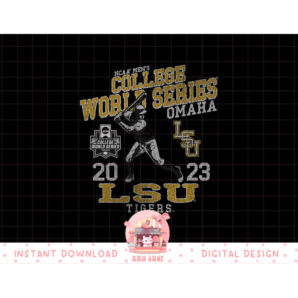 LSU Tigers College World Series 2023 Baseball Vintage png, sublimation copy.jpg
