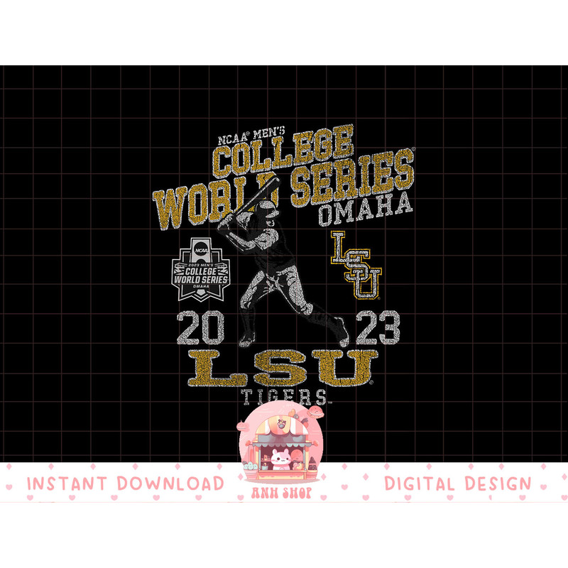 LSU Tigers College World Series 2023 Baseball Vintage png, sublimation copy.jpg