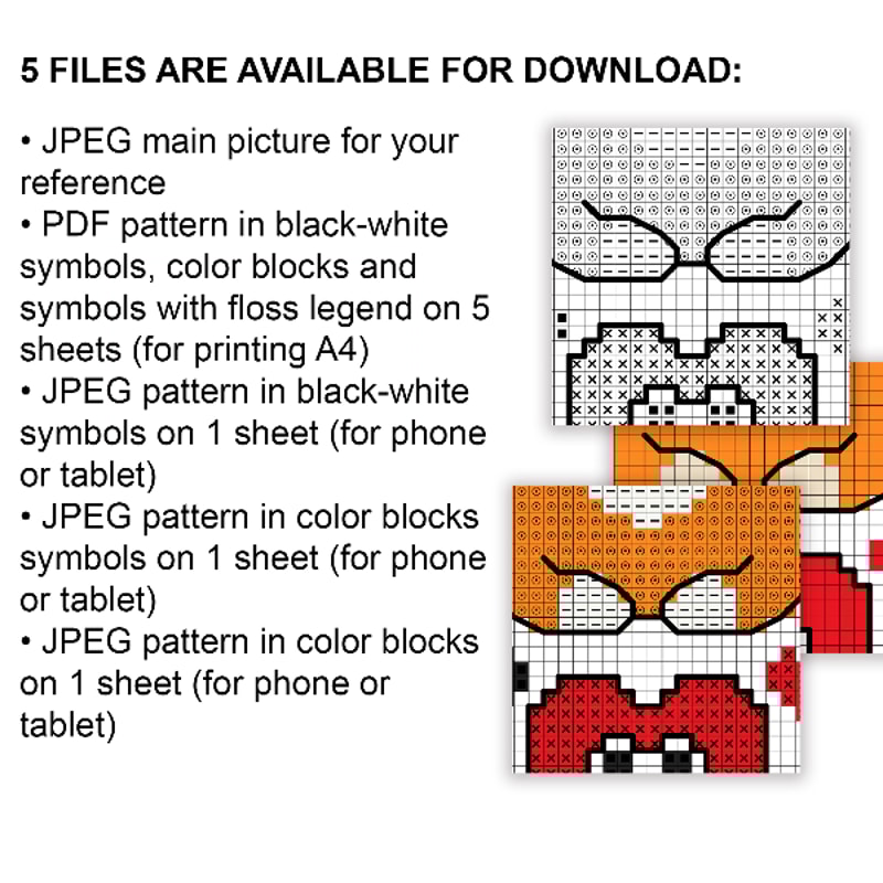 bookmark cross stitch pattern Kawaii Cats.jpg