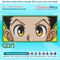 Anime-Inspired Gon Embroidery Design File main image - This anime embroidery designs files featuring Gon from Hunter X Hunter. Digital download in DST & PES for