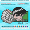 Anime-Inspired Rock Lee Embroidery Design File main image - This anime embroidery designs files featuring Rock Lee from Naruto. Digital download in DST & PES fo