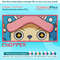 Anime-Inspired Chopper Embroidery Design File main image - This anime embroidery designs files featuring Chopper from One Piece. Digital download in DST & PES f