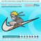 Swoosh-Inspired Naruto Embroidery Design File main image - This Swoosh embroidery designs files featuring Naruto from Swoosh. Digital download in DST & PES form