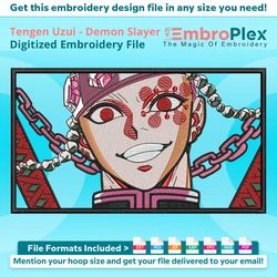 tengen uzui embroidery design file