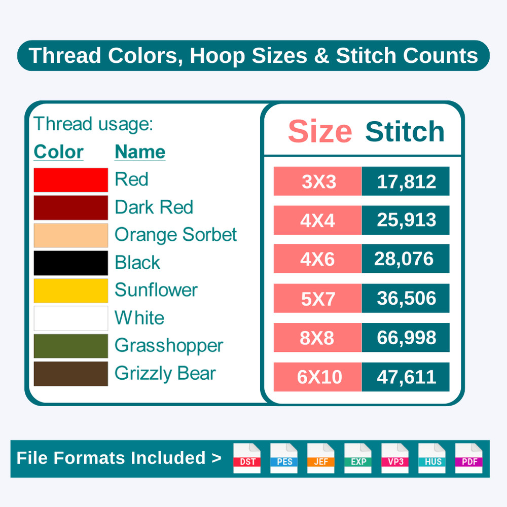 Embroidery Design file Size Info of the HighQuality Cartoon Embroidery Design Vintage Heart Patch