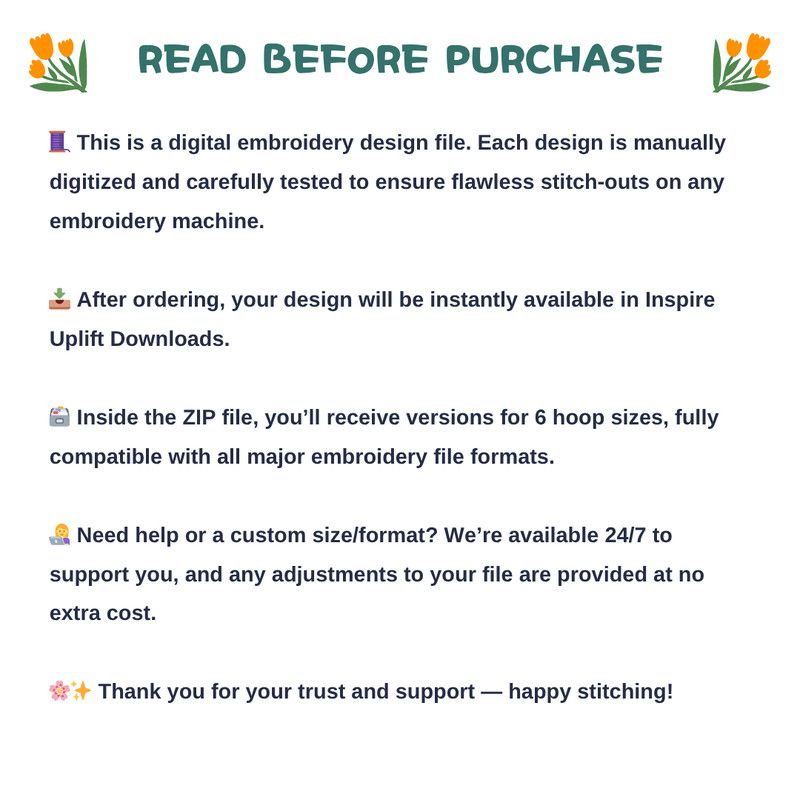 Decals Flying Eyeball Embroidery Design file Notice